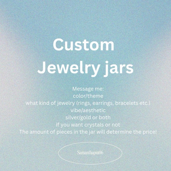 Custom Jewelry Jars - Picture 2 of 9